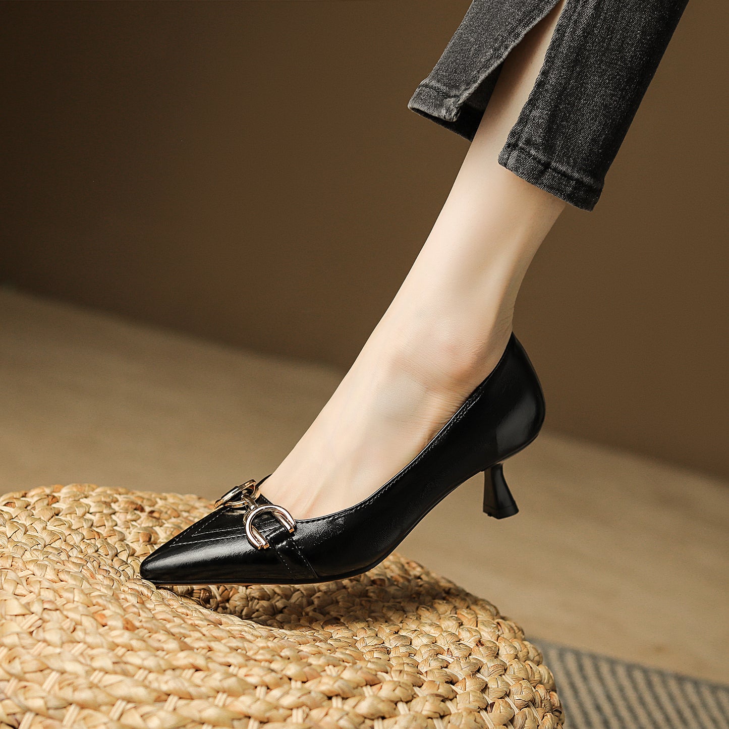 HG102-Elina Leather Works-Women's Genuine Leather Shoes