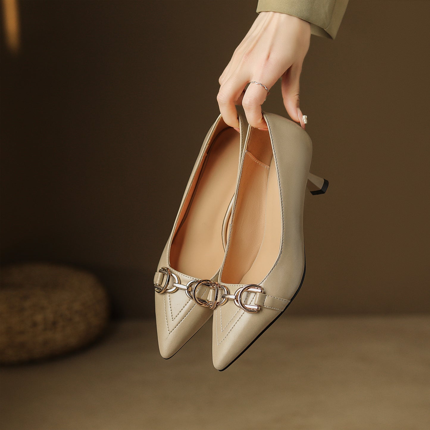 HG102-Elina Leather Works-Women's Genuine Leather Shoes