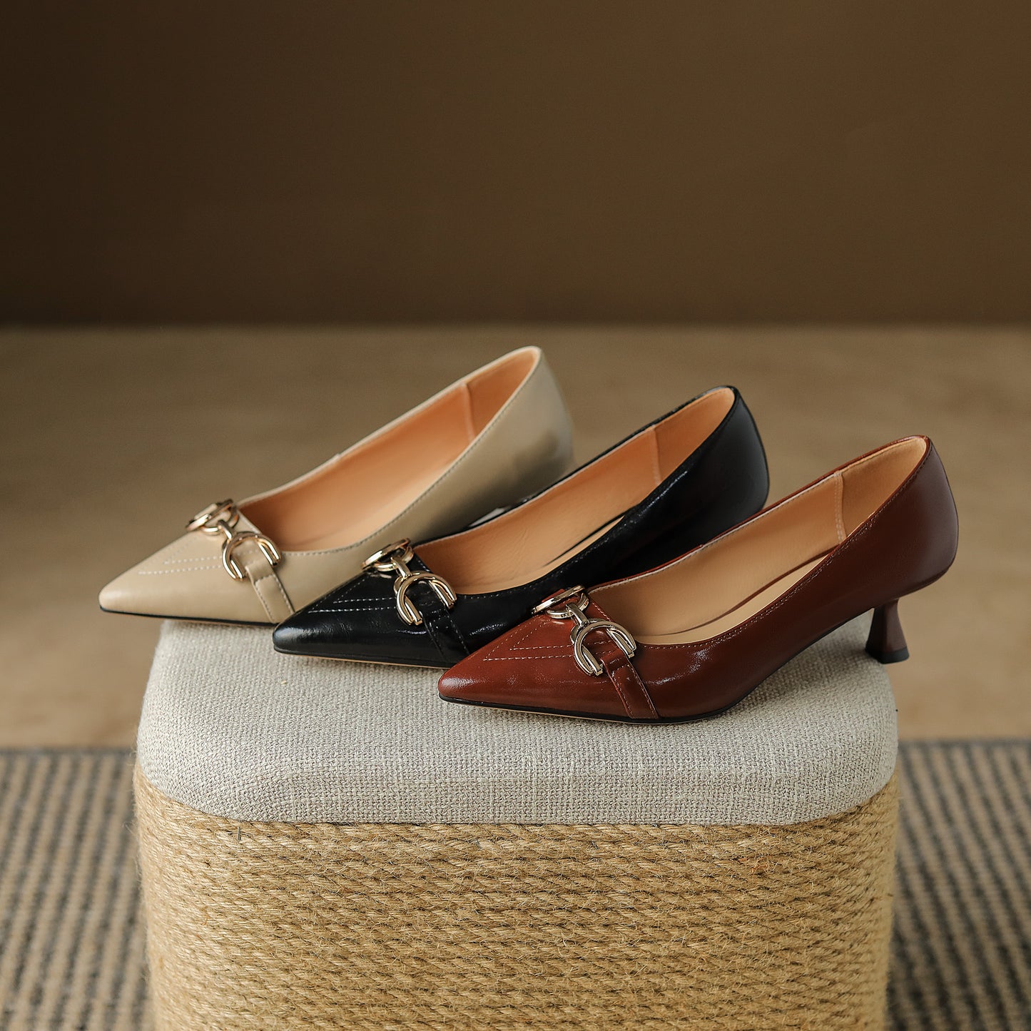 HG102-Elina Leather Works-Women's Genuine Leather Shoes