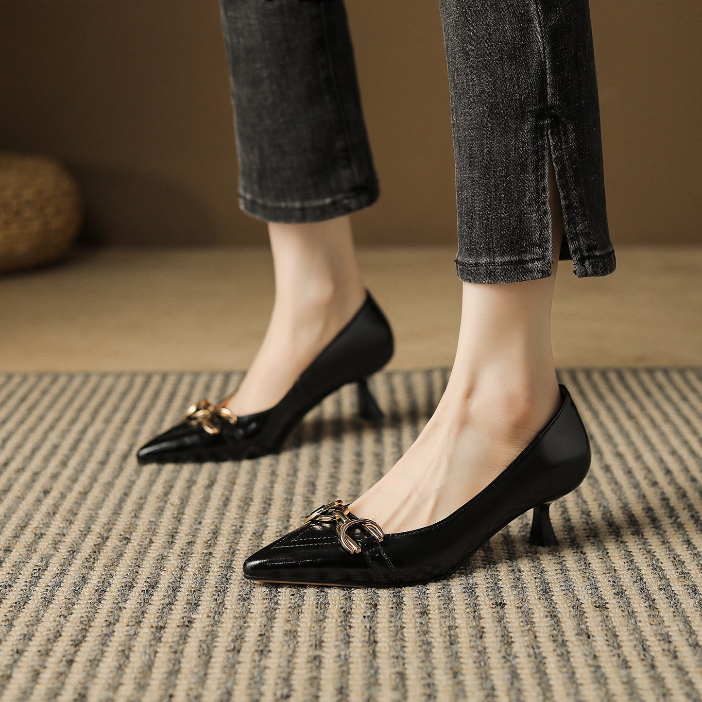 HG102-Elina Leather Works-Women's Genuine Leather Shoes
