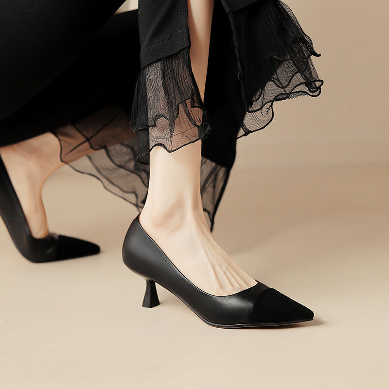 HG123-Elina Leather Works-Women's Genuine Leather Shoes